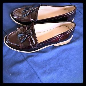 Beautiful patent lather shoes